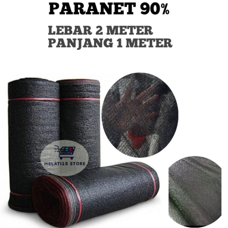 Paranet 90% Lebar 2 Meter Panjang 1 meter