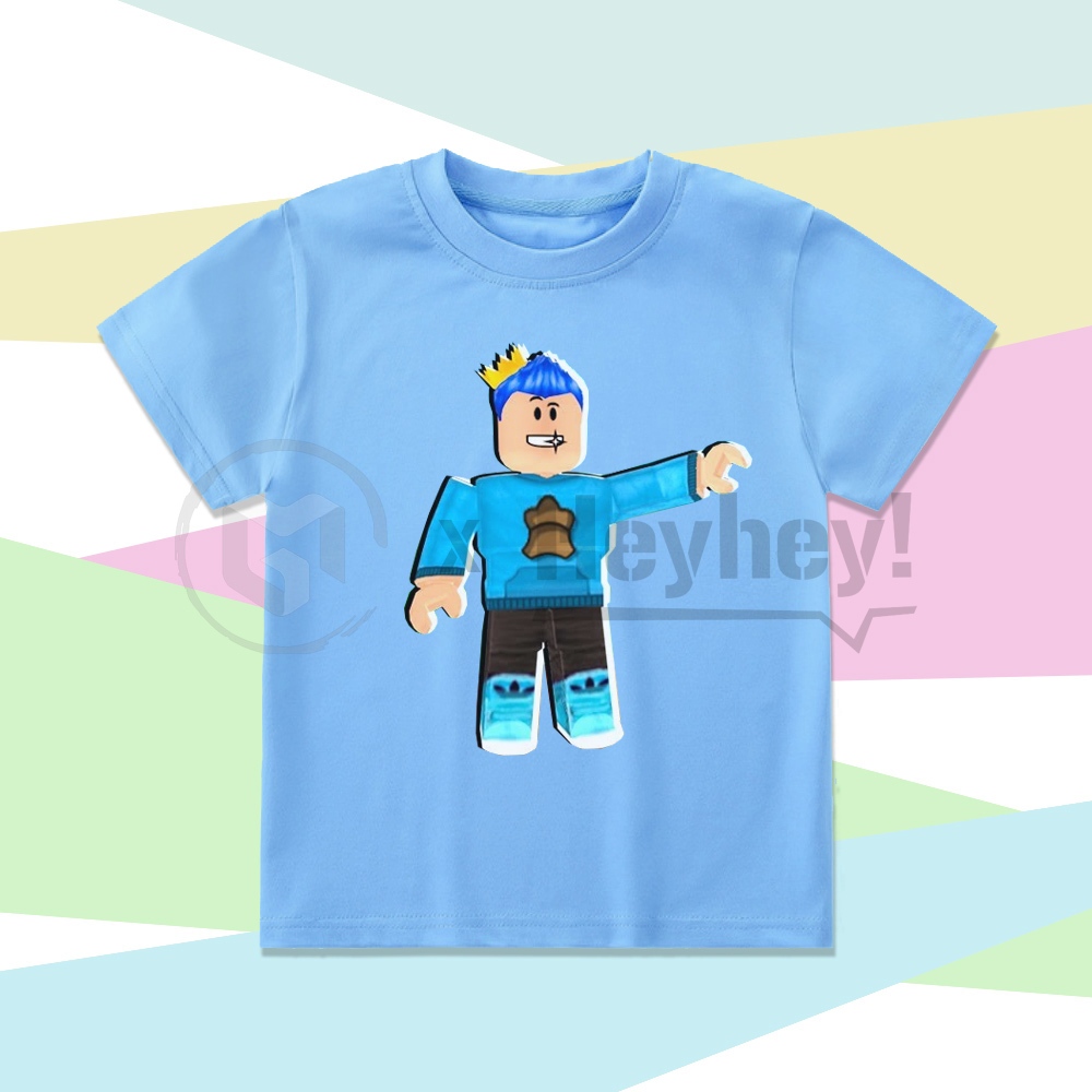 BAJU ANAK KAOS ANAK PANDU GAMING ROBLOX - GRATIS CETAK NAMA