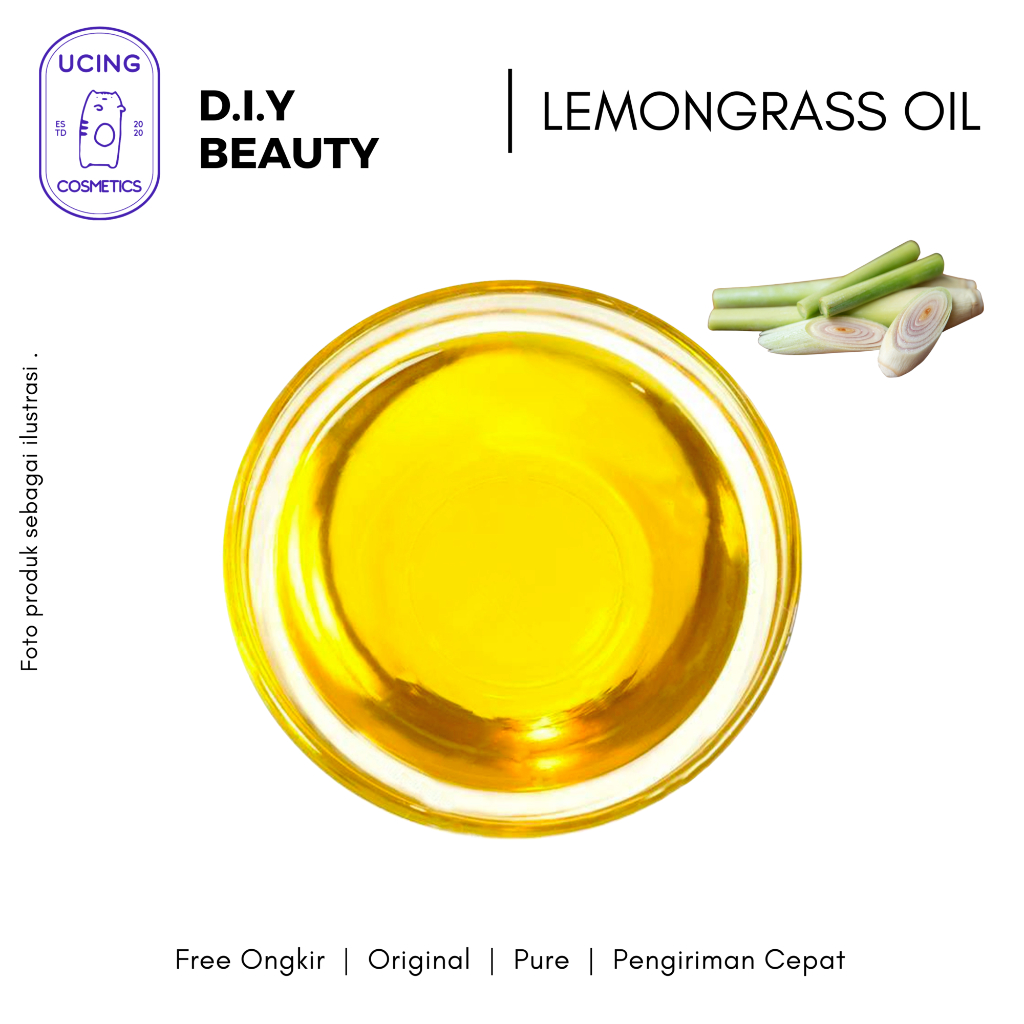 Lemongrass Oil Minyak Serai Dapur Sereh Dapur 100 ml