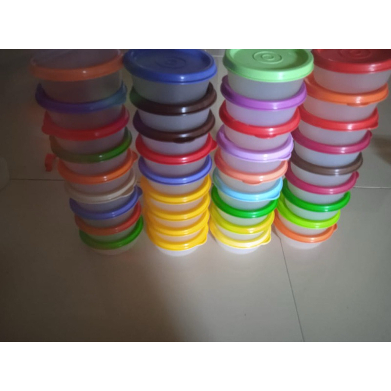 Small round tupperware