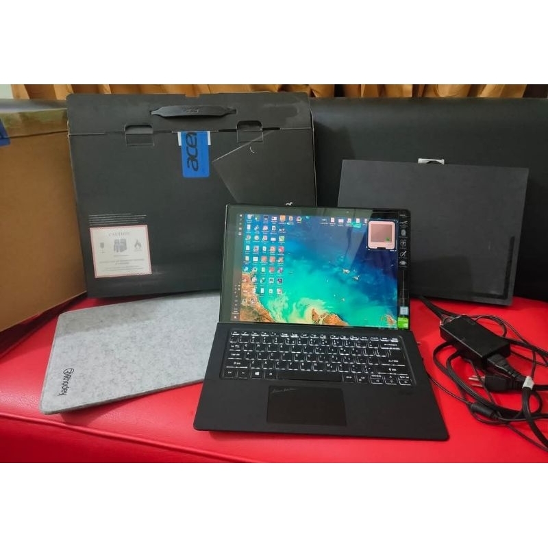Smart Laptop Tablet 2in1 i7 Nvidia gaming Acer Switch 7 Black Edition Rare item stylus inside bukan 