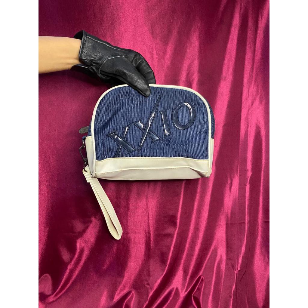 57071 XXIO JEXIO GOLF POUCH BAG - NAVY || tas second || tas thrifting