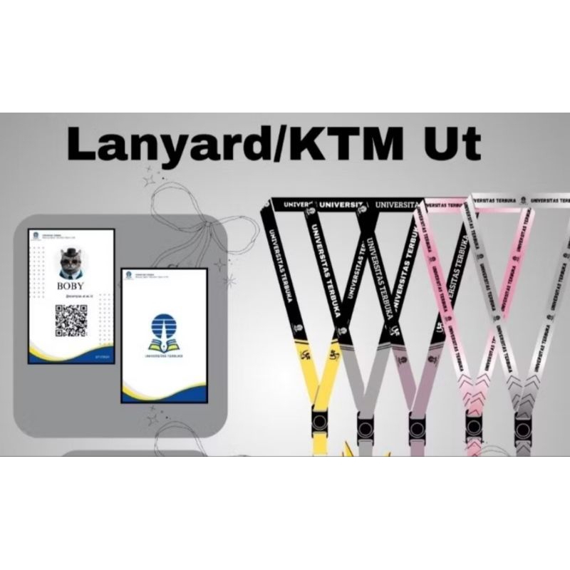 KTM UNIVERSITAS TERBUKA Dan Lanyard UT