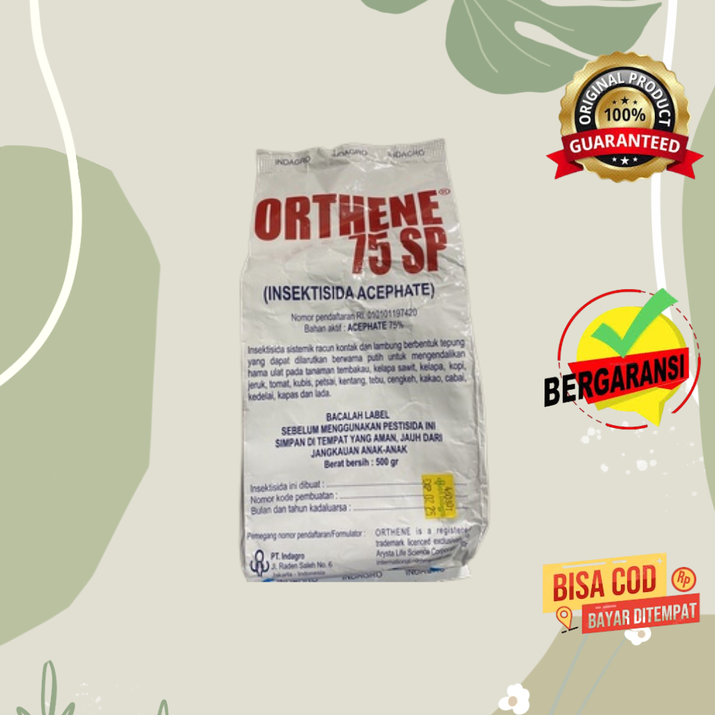 insektisida orthene 75 sp 500 gram