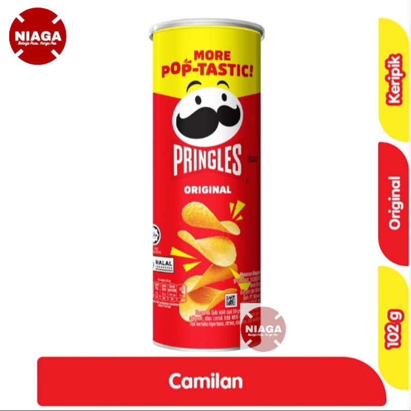 

Pringles Keripik Kentang Original 102 g