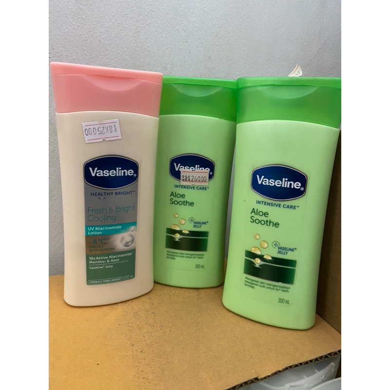 Body lotion Vaseline