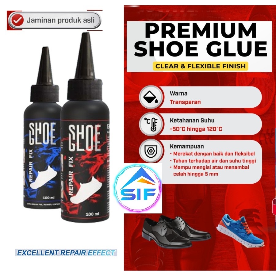 Lem Sepatu Super Kuat Tahan Air Original Lem Sepatu Kuat Awet Glue Shoe Asli Waterproof Lem Sepatu K