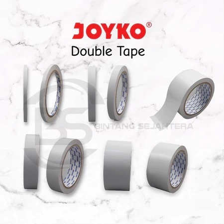 

[SATUAN] Double Tape Joyko 24mm / 12 mm / 6 mm x 15 Yard