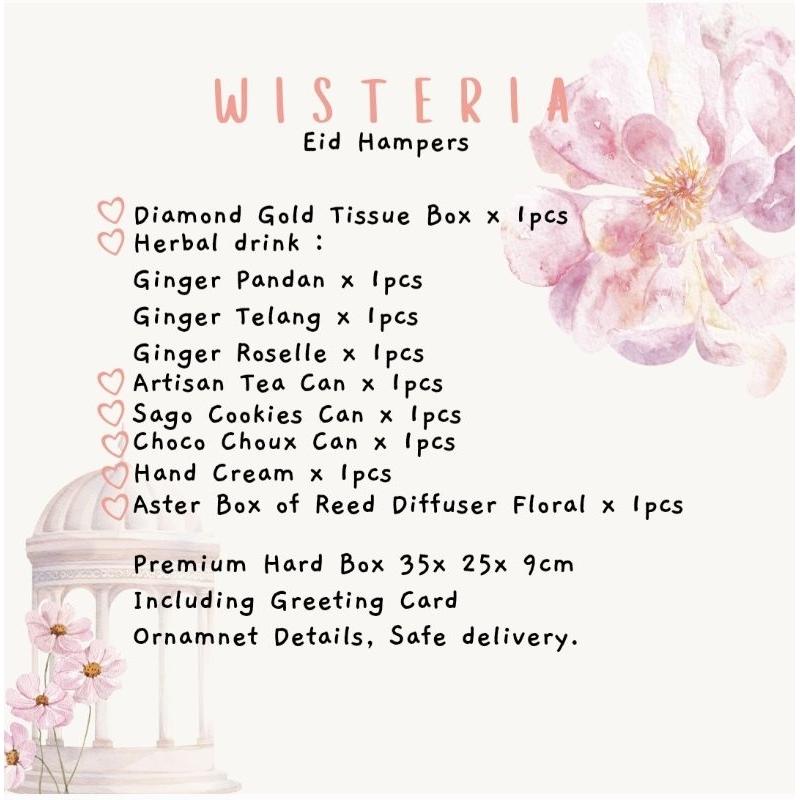 

WISTERIA Lebaran Hampers/ Hampers Idul Fitri