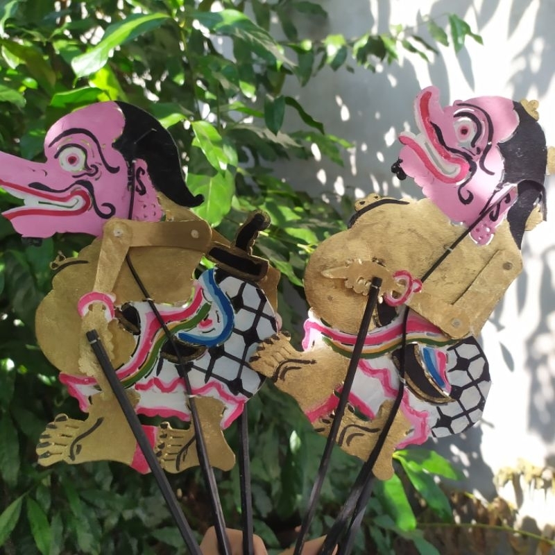 Wayang Kulit Togog Bilung Sepasang (LEBIH HEMAT)