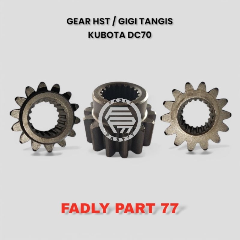 GEAR HST / GIGI TANGIS COMBINE HARVESTER KUBOTA DC70