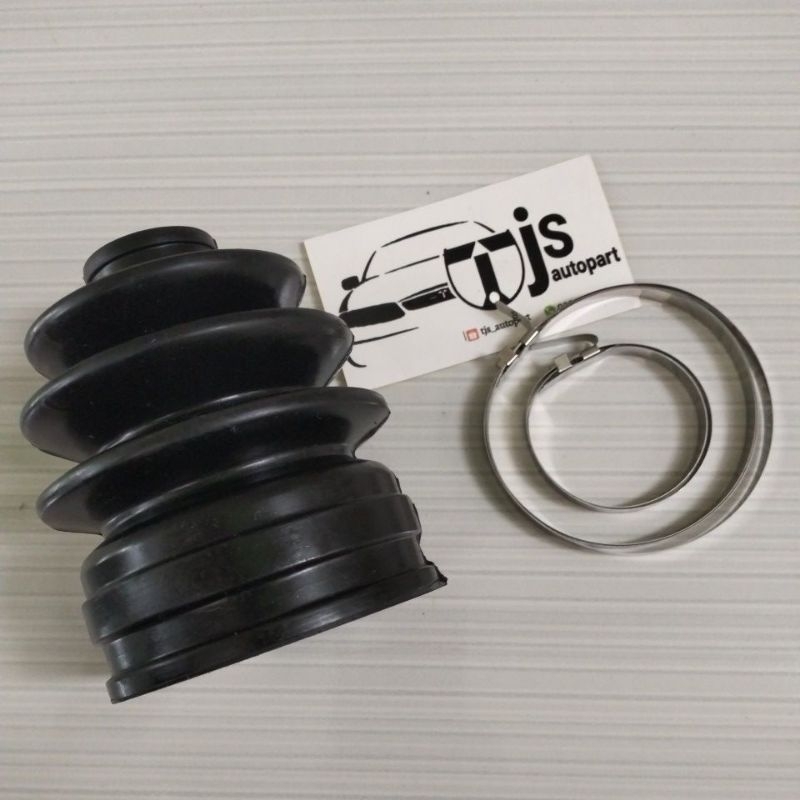 Karet boot CV joint inner Timor / Karet boot CV joint dalam Timor plus kleman