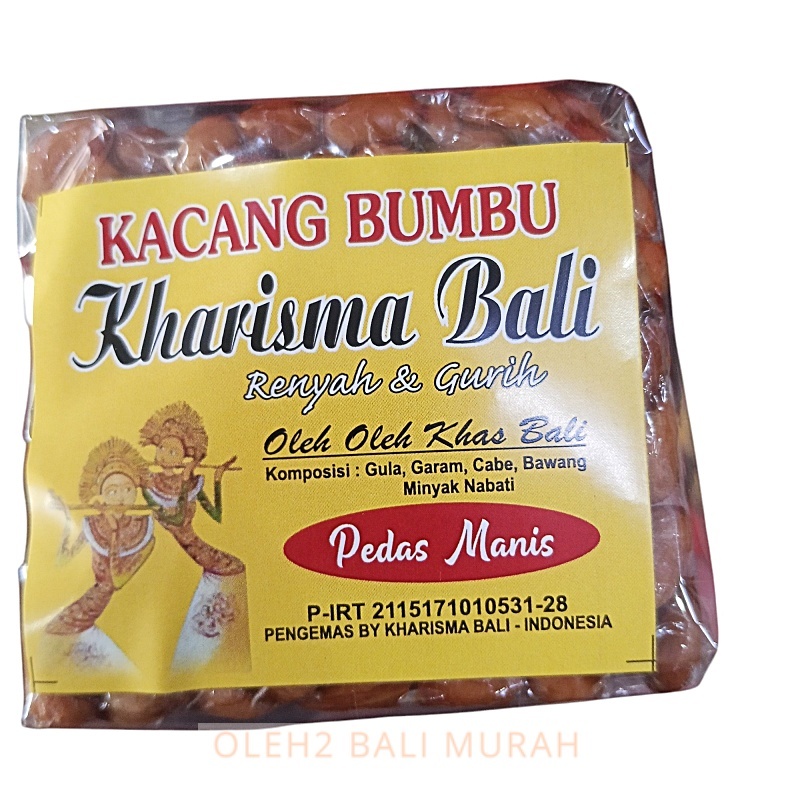 

TING-TING KACANG PEDAS MANIS – KHARISMA BALI