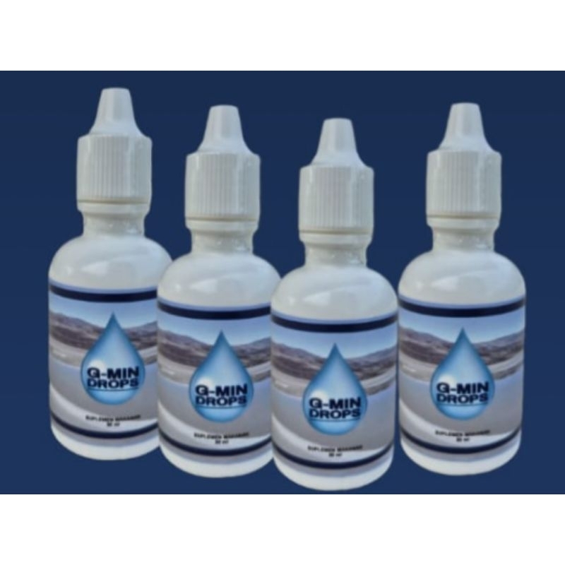 G MIN CONCENTRATED MINERAL DROPS(CMD) ORIGINAL, Tetes MINERAL G-MINLUAR sangat BIASA untuk meningkat