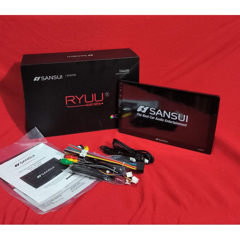 HU SANSUI RYUU 9 inch Ram 4/64 GB Head Unit Android SANSUI RYUU Type Series