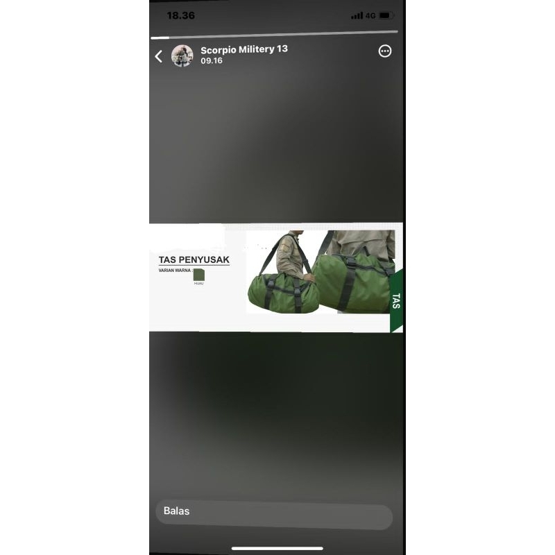 TAS PENYUSAK JATAH TNI