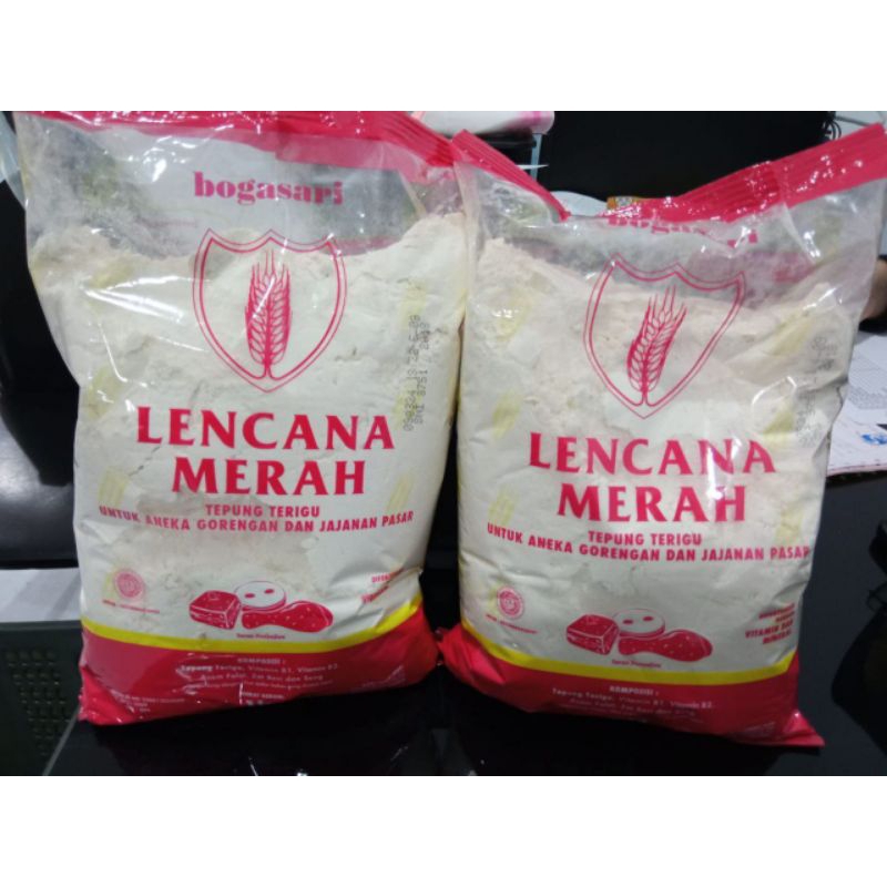 

LENCANA MERAH TEPUNG TERIGU 1000GR / 1000GRAM / 1000G / 1000 GRAM / 1000 GR / 1KG / 1 KG