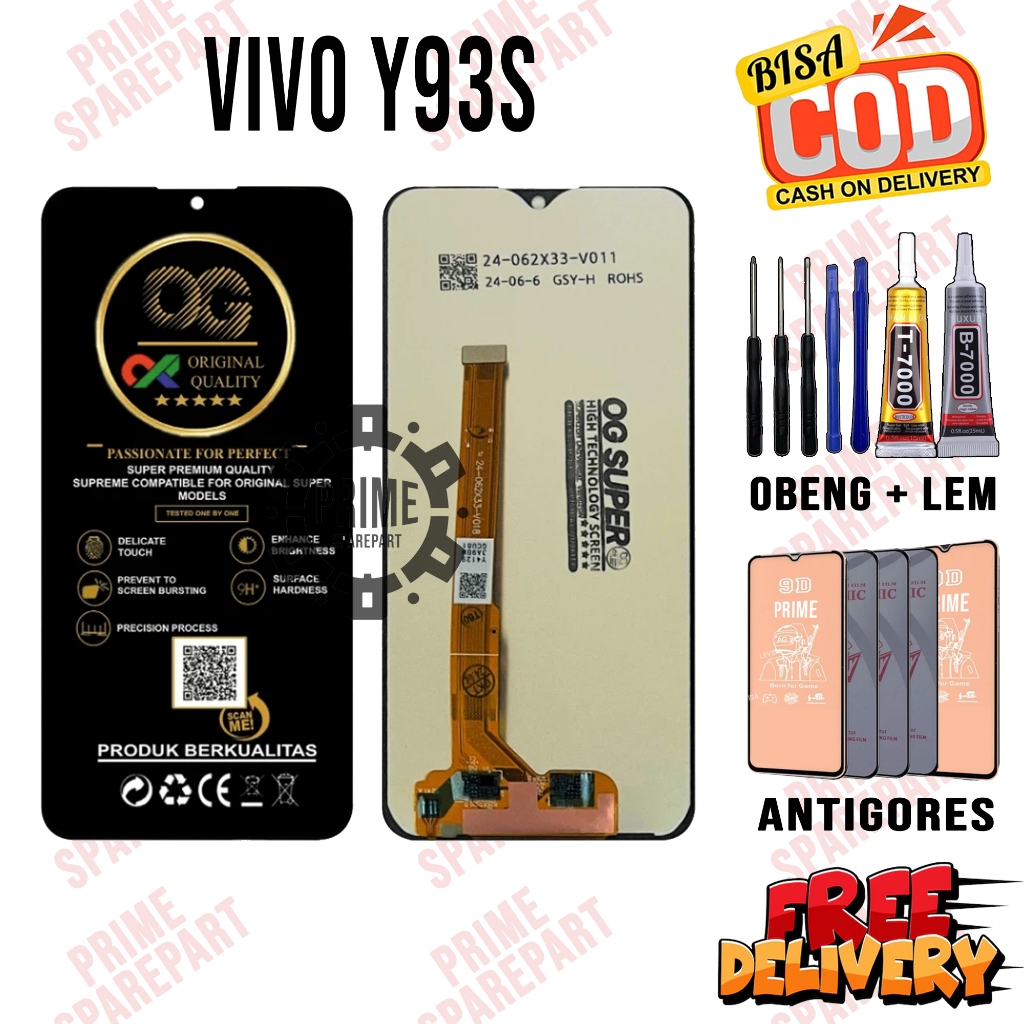 Lcd Touchscreen VIVO Y93S Original OEM Lcd VIVO Y93S Fullset