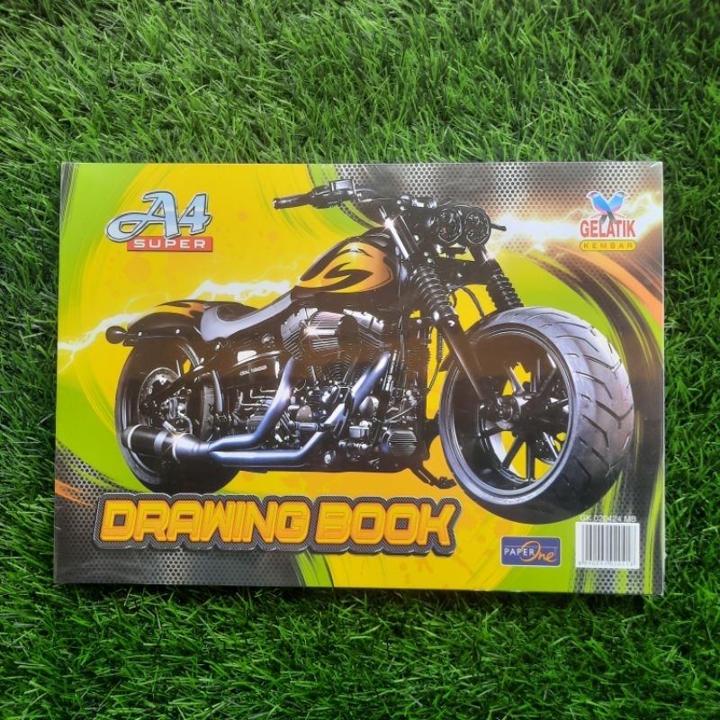 

1 PACK ISI 10 BUKU GAMBAR A4 MERK GELATIK/VISION PROMO