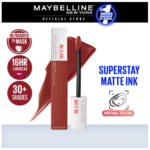 Maybelline Liquid Matte Lipstick Make Up Superstay Matte Ink -245. Seeker