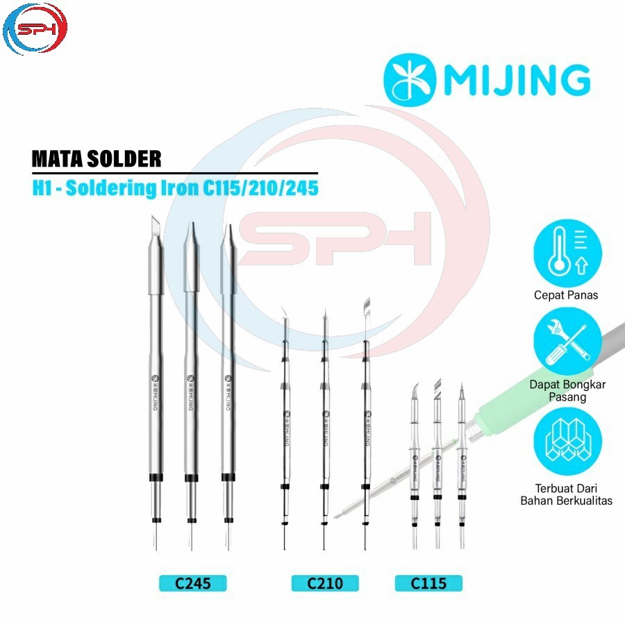 Mijing H1 Soldering Station Mata Solder Station Soldering Iron Tip Mata Solder C115K C115I C115IS C2