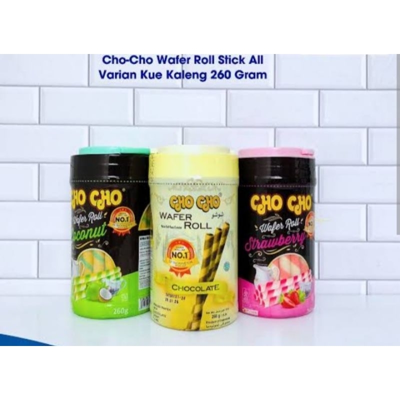 

WAFER ROLL CHO CHO 260GR KEMASAN BARU