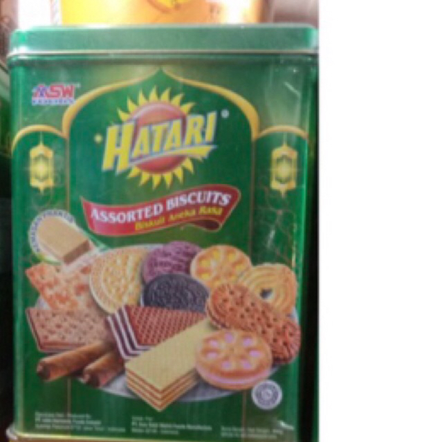 

HATARI BISKUIT ASSORTED 650gr 1 DUS ISI 6
