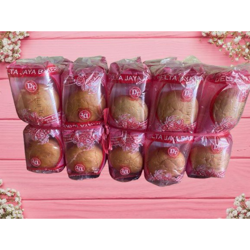 

paket 10pack roti delta bakery kemasan frespack
