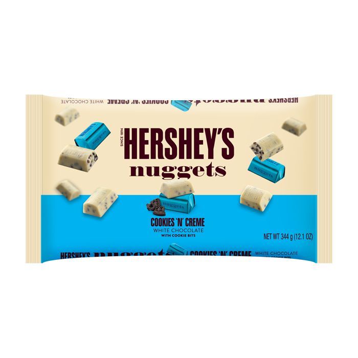 

Cokelat Singapore HERSHEY'S [READYSTOCK EXP 12/25] INSTAN SAMEDAY | HERSHEYS Nuggets Cookies Creme White Chocolate with Cookie Bits 344gram | Jajan Impor | Jastip Coklat Cokelat Coklat Original Singapore Oleh-Oleh Jastip SG Trusted Ready Stock READYSTOCK