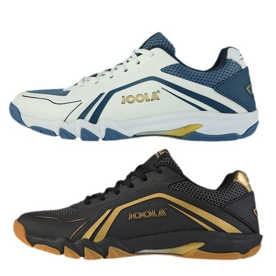 SEPATU JOOLA/ SEPATU TENNIS MEJA/BADMINTON/ VOLI WARNA PUTIH BIRU HITAM EMAS ORIGINAL