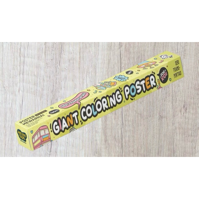 

giant kertas mewarnai coloring paper besar murah poster