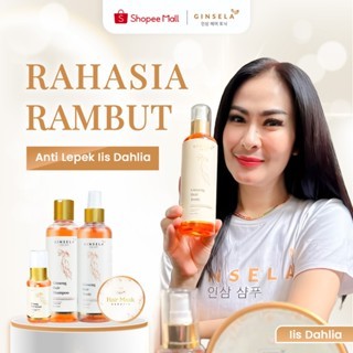 Ginsela Hair Shampo Hair Mask Hair Tonic Rambut Rontok Rambut Botak Shampo Menumbuhkan Rambut Botak