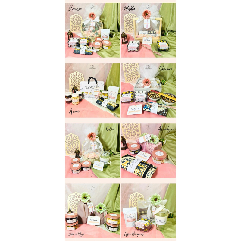 

HAMPERS LEBARAN PREMIUM / EID HAMPERS PREMIUM SERIES / PARSEL LEBARAN by cissa.cake
