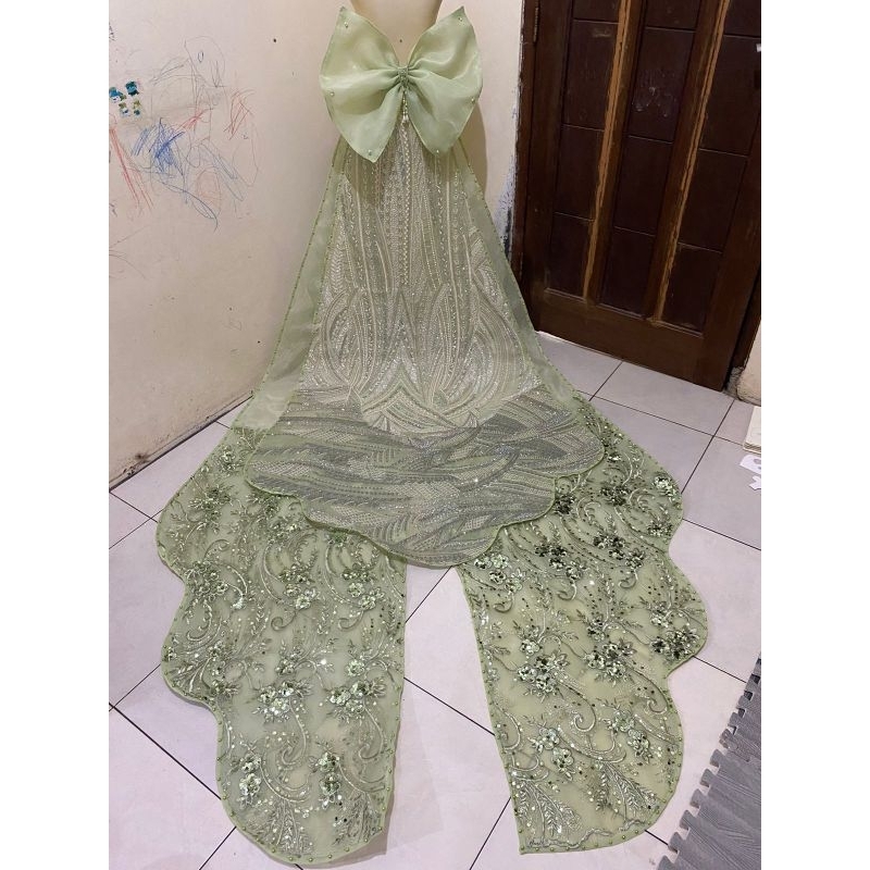 ekor cheongsam premium full payet