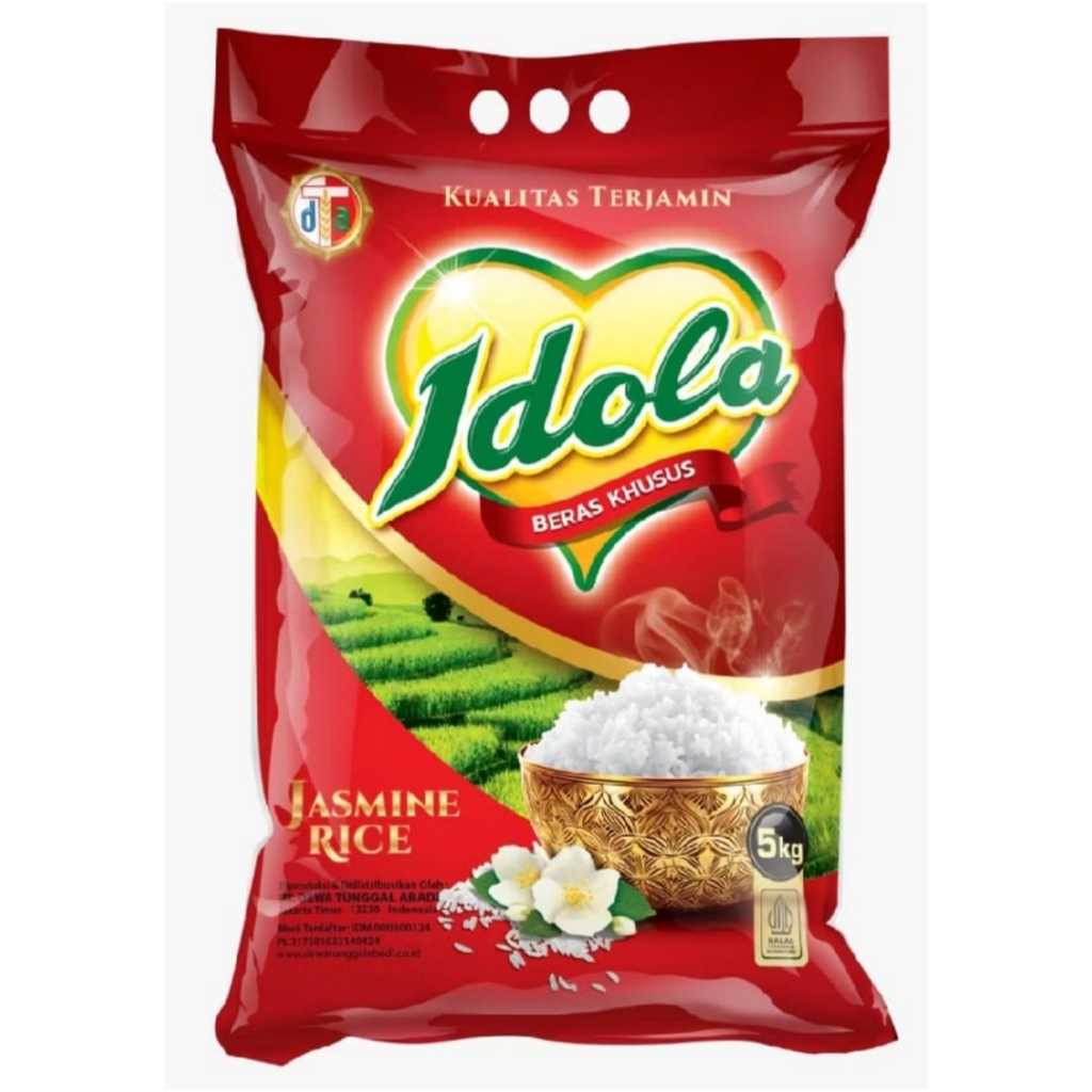 

BERAS IDOLA PREMIUM JASMINE 5KG 10KG 20KG