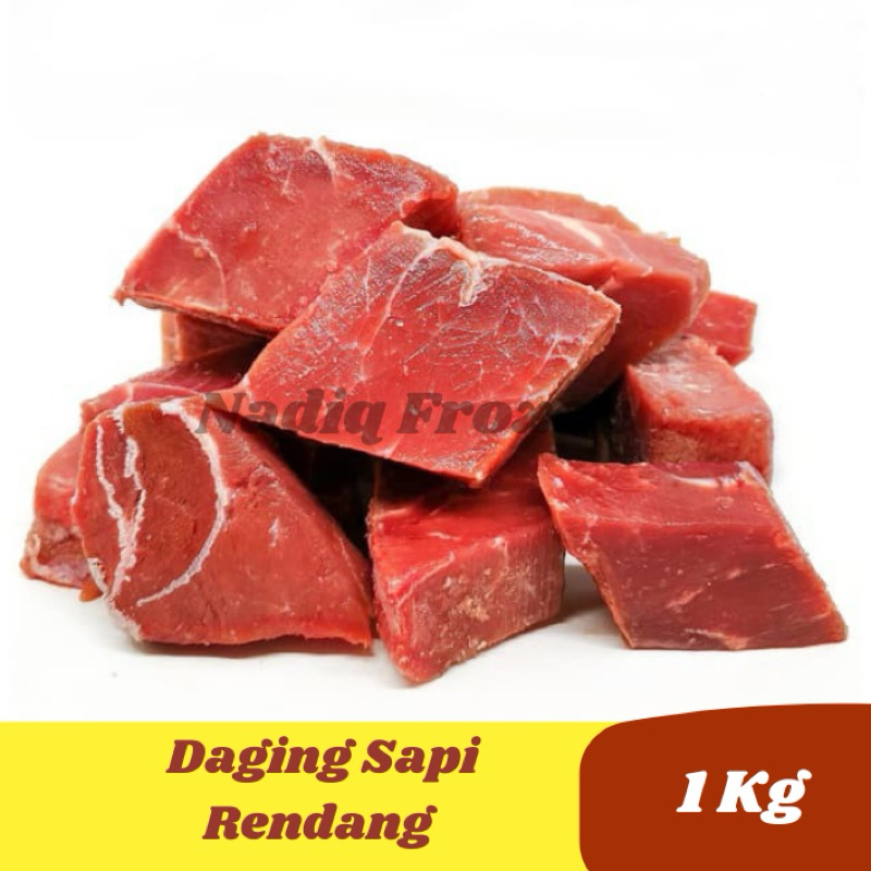 

daging sapi rendang potong fresh premium halal 1 kg