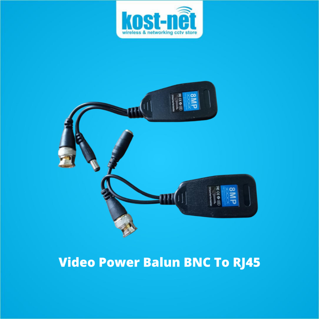 Vidio Balun CCTV - BNC to LAN