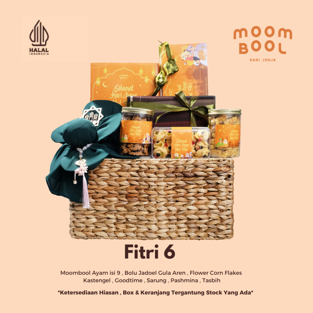 

Moombool Hampers Parcel Lebaran Idul Fitri 2025 / Gift Box / Hampers Paket Oleh-Oleh - Fitri 6