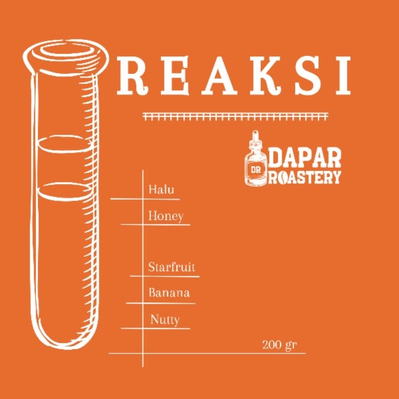 

Kopi Arabika Halu Honey REAKSI Dapar Roastery