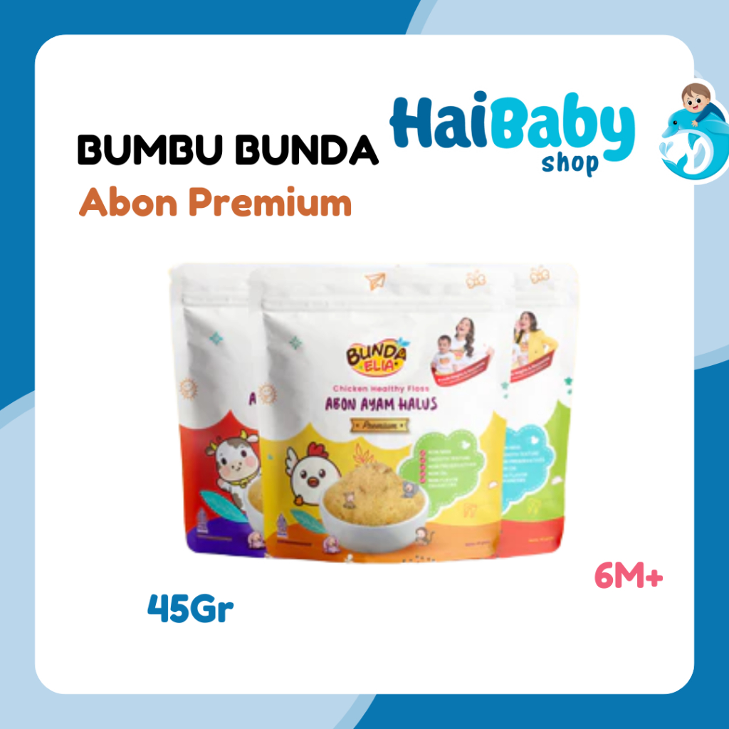 

Bumbu Bunda Elia - Abon Sapi MPASI / Abon MPASI / Abon Halus Premium 6M+