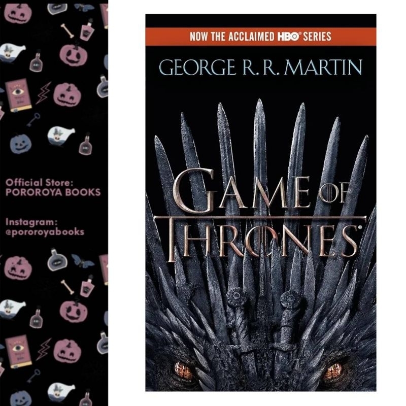 Novel A GAME OF THRONES A Song of Ice and Fire George RR Martin ORIGINAL BOOK English Import Mass Ma