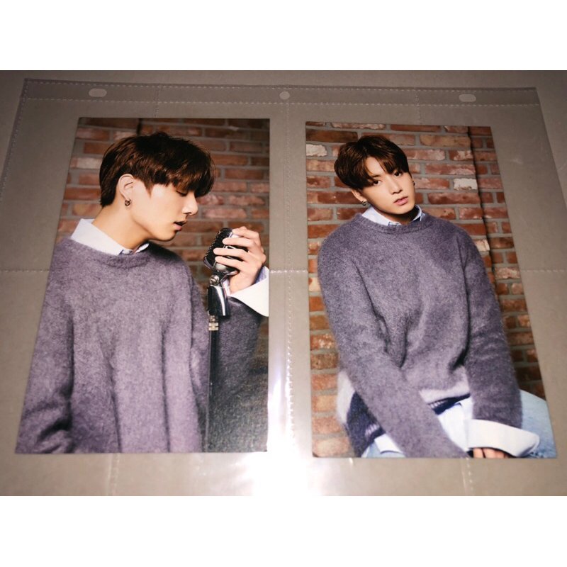 BTS - Postcard Mediheal Namjoon RM Yoongi Suga V Taehyung JK Jungkook Rare Photocard