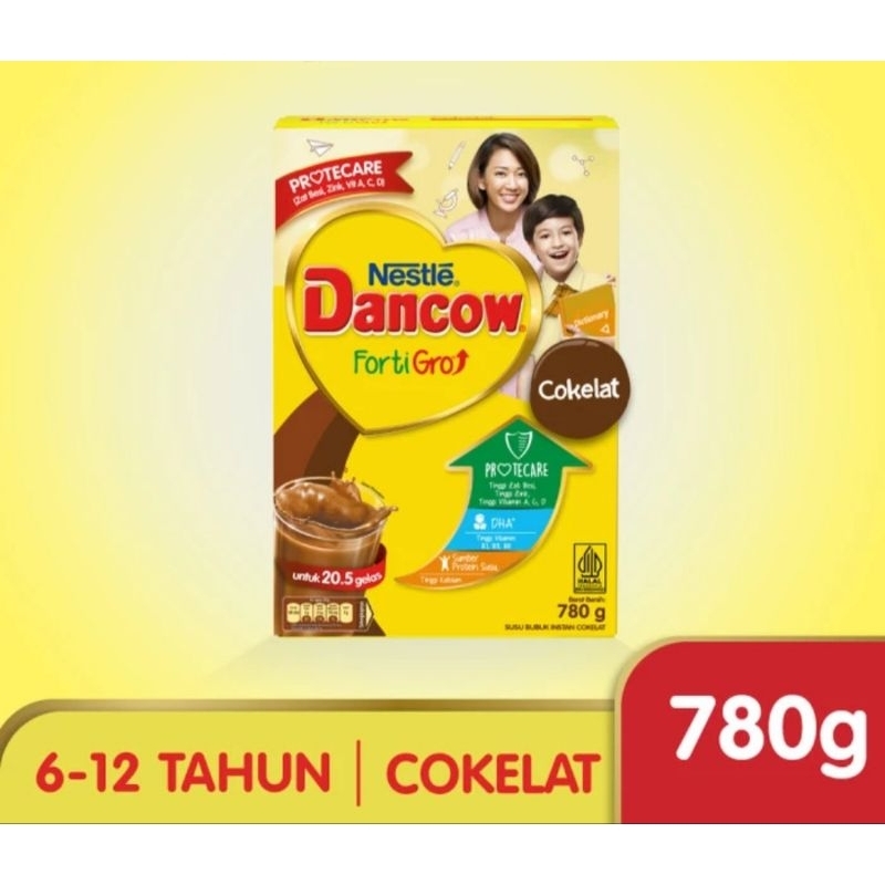 

Dancow Fortigro Rasa Coklat 780 Gr