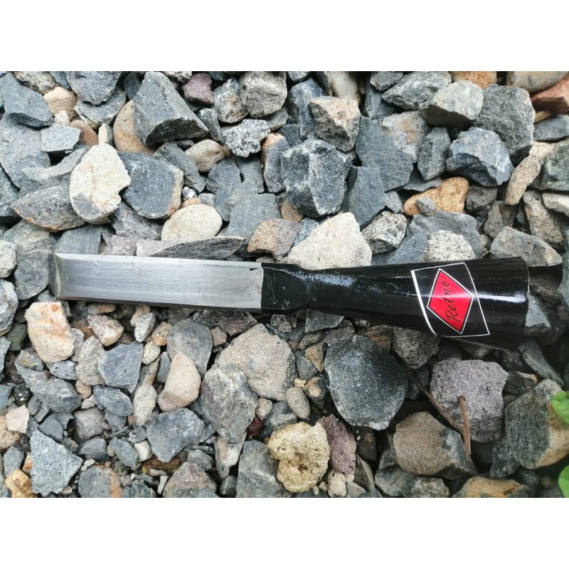 tatah pahat kayu 2cm bahan baja asli tebal 5ml / pahat kayu super tajam / tatah kayu / pahat kayu / 