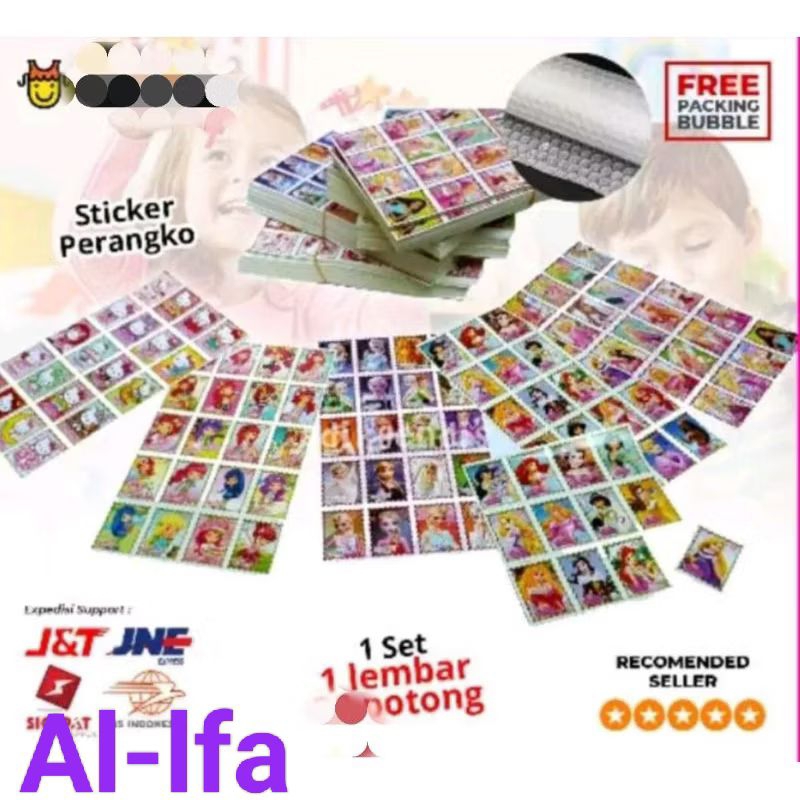 

ISI 50 STIKER PERANGKO TEMPEL MAINAN ANAK