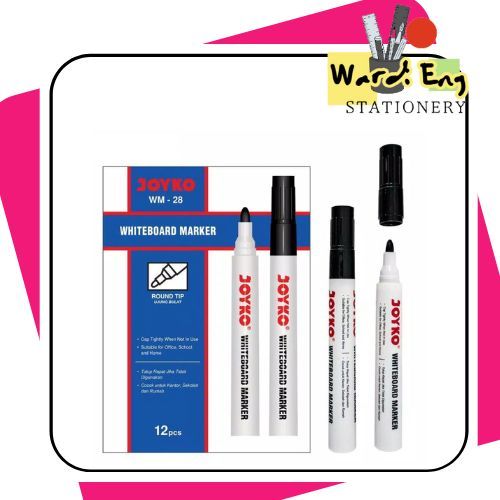 

Whiteboard Marker Joyko WM-28 – Hitam (PCS)