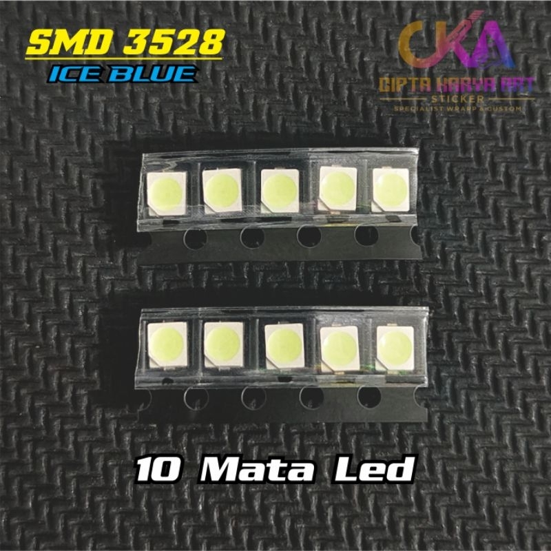 Lampu speedometer led SMD 3528 warna ICE BLUE