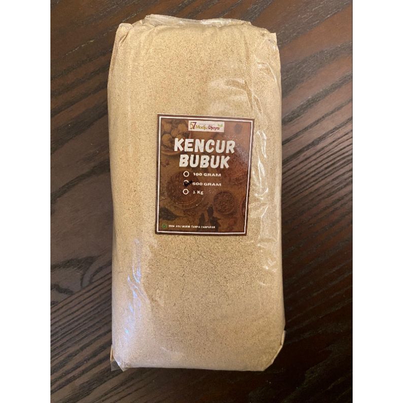 

Kencur bubuk 500 gram murni tanpa campuran