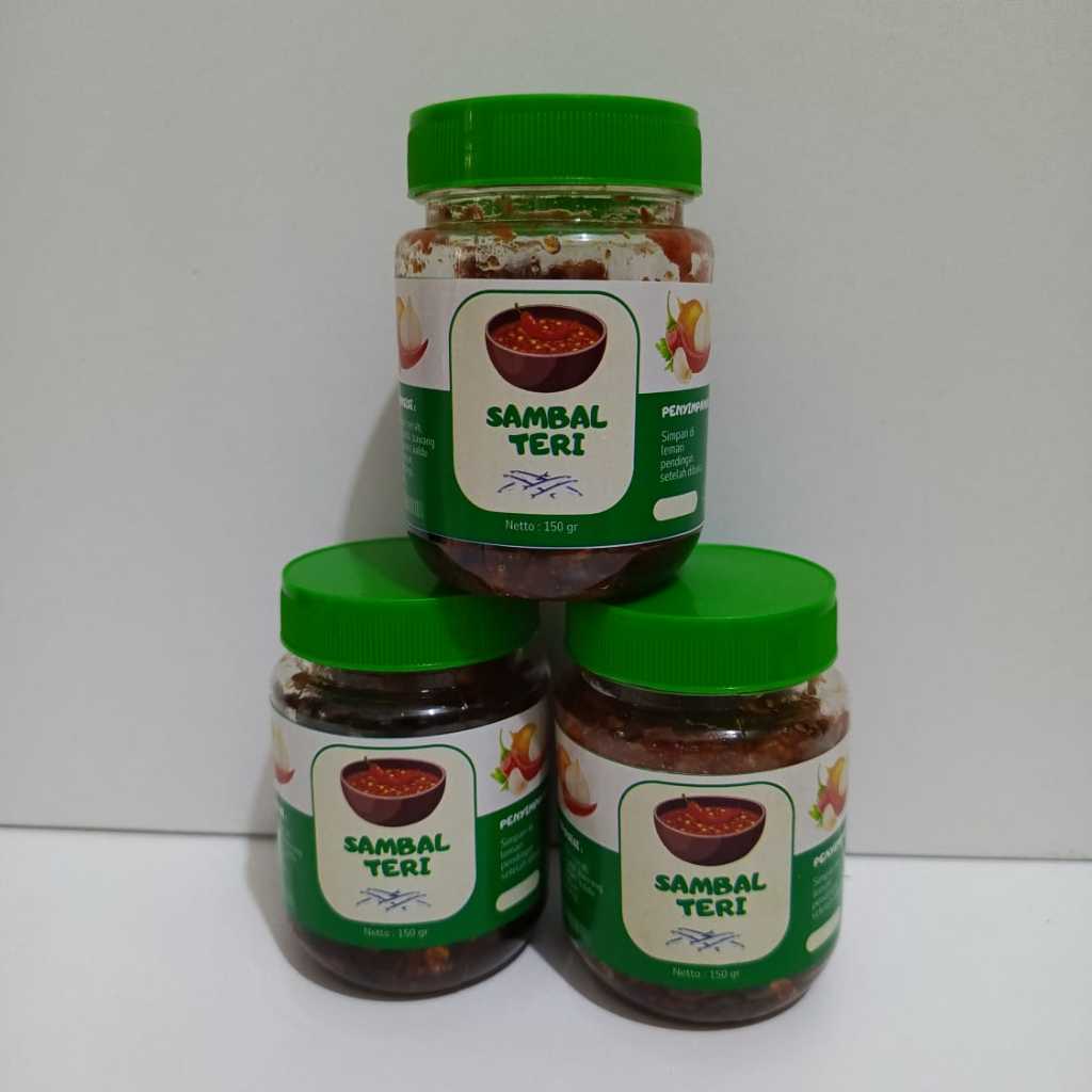 

SAMBAL TERI / SAMBEL TONGKOL / SAMBAL CUMI 150 GRAM
