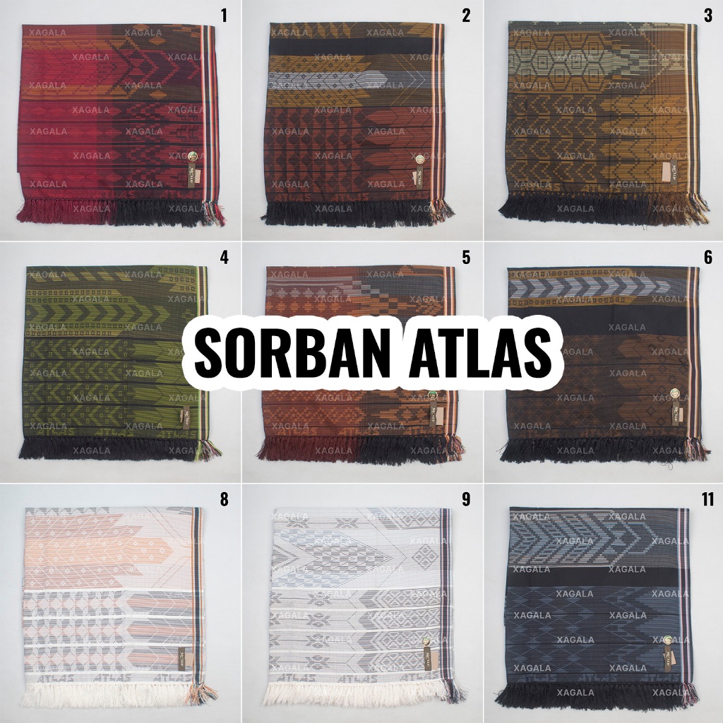 Sorban Surban Shawl ATLAS